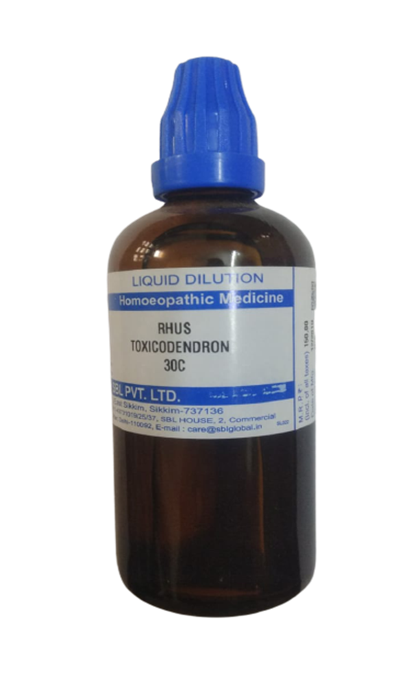 SBL Homeopathy Rhus Toxicodendron Dilution | Grocsy