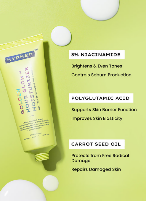 Hyphen By Kriti Sanon Golden Hour Glow Moisturizer | Grocsy