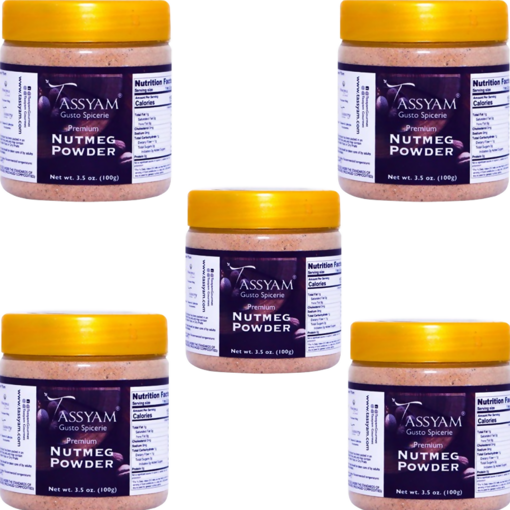 Tassyam Organics Nutmeg Powder | Grocsy