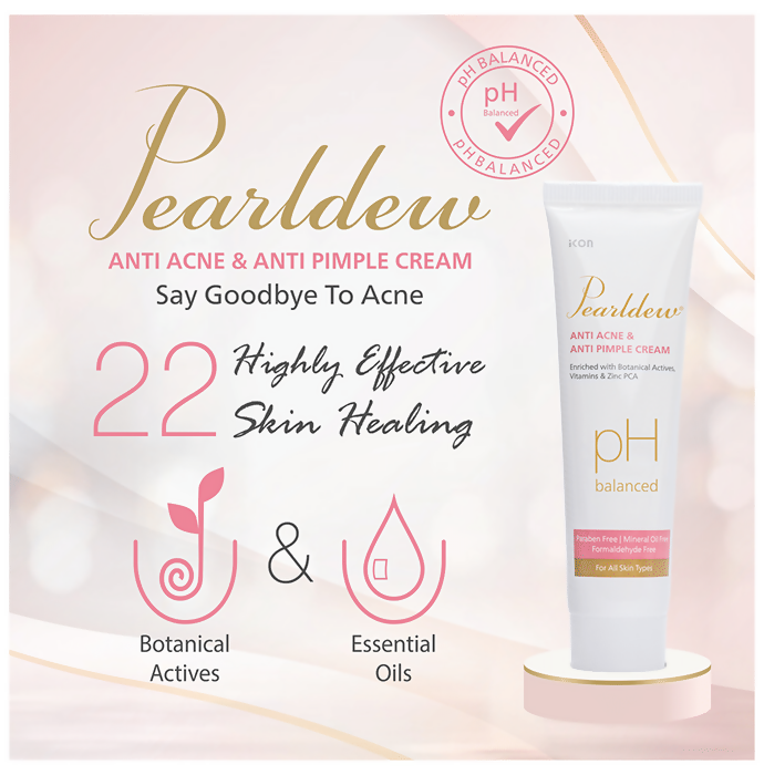Pearldew Anti Acne & Anti Pimple Cream | Grocsy