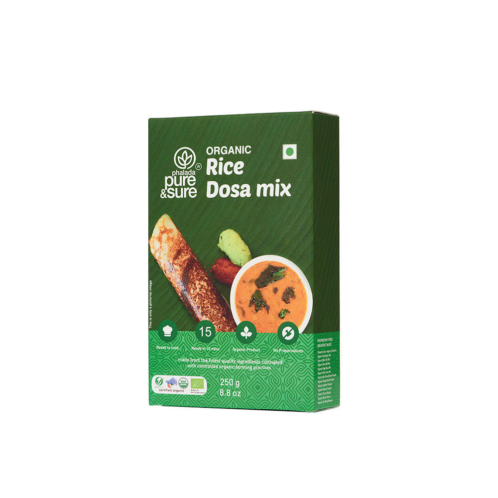Pure & Sure Organic Rice Dosa Mix | Grocsy