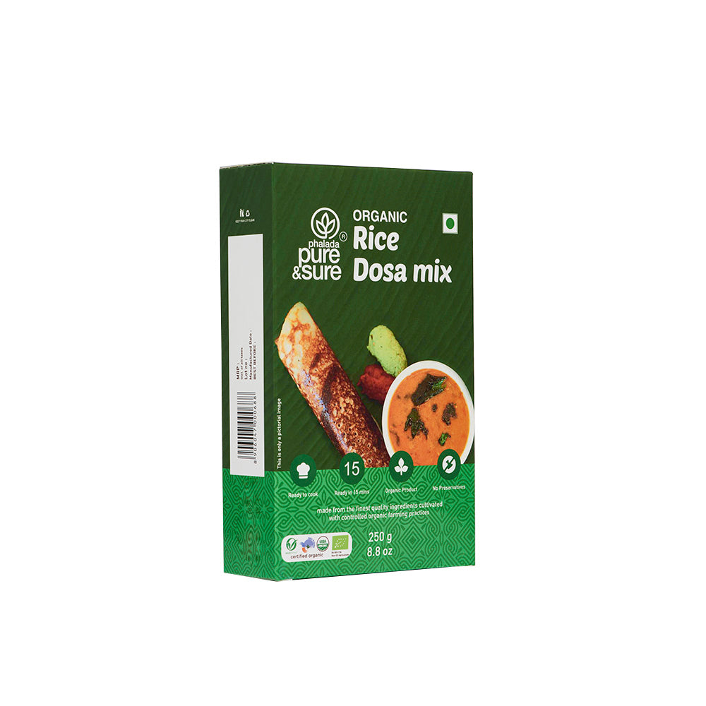 Pure & Sure Organic Rice Dosa Mix | Grocsy