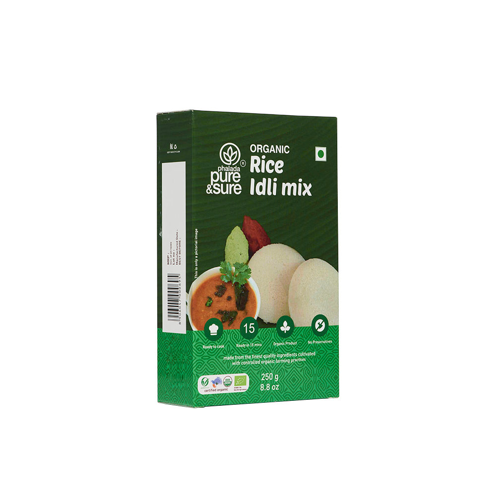Pure & Sure Organic Rice Idly Mix | Grocsy