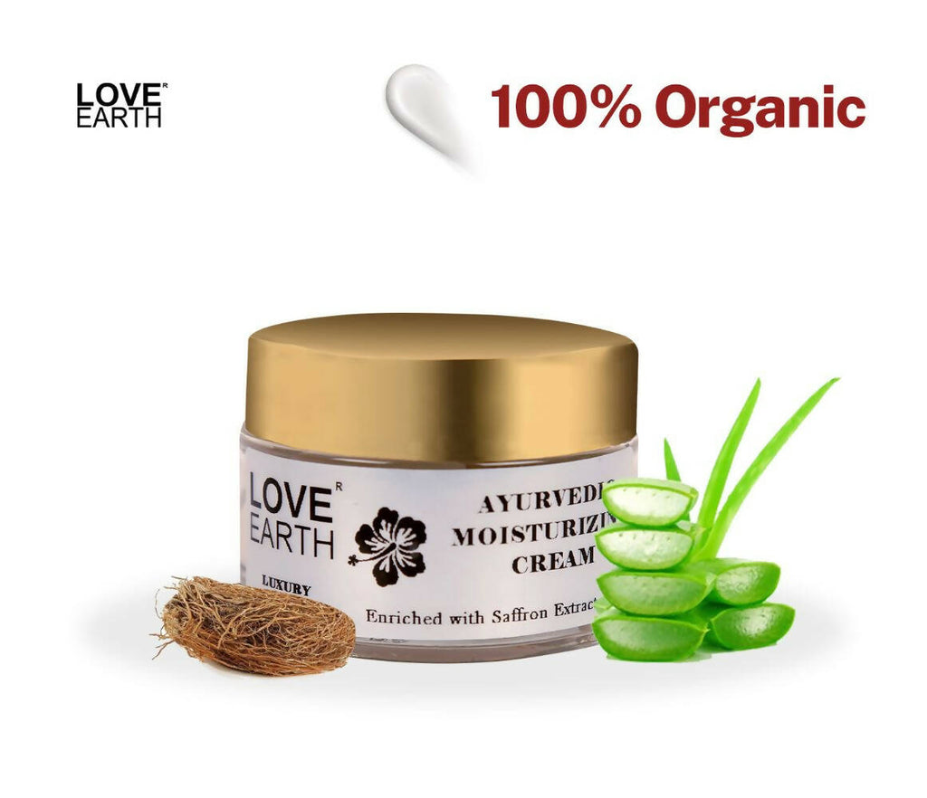 Love Earth Ayurvedic Moisturizing Cream | Grocsy