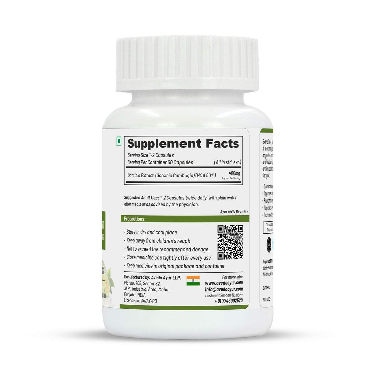 Life Aveda Premium Garcinia Capsules | Grocsy