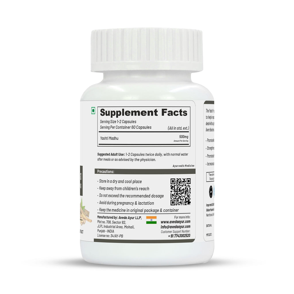 Life Aveda Yasthi-M Capsules | Grocsy