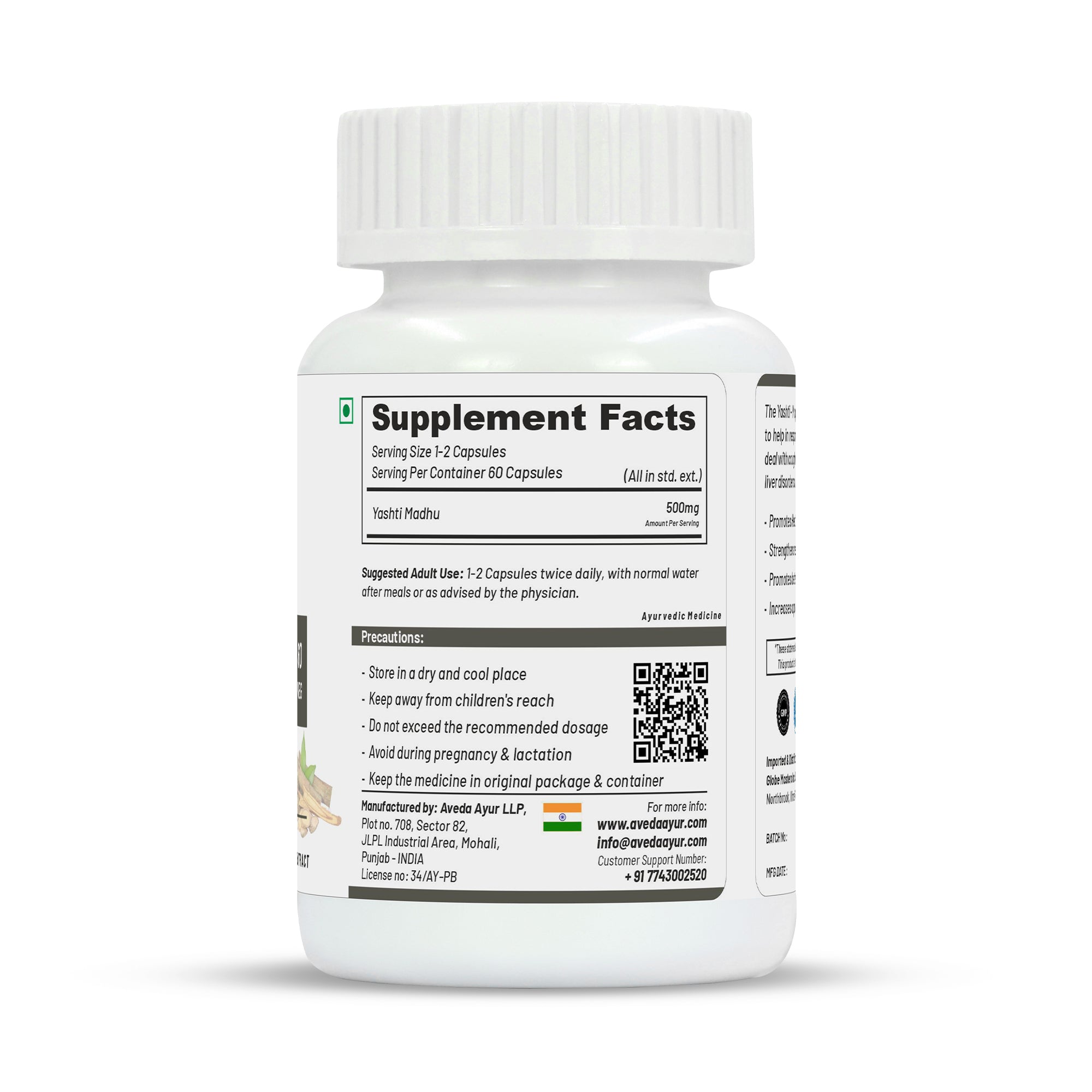 Life Aveda Yasthi-M Capsules | Grocsy