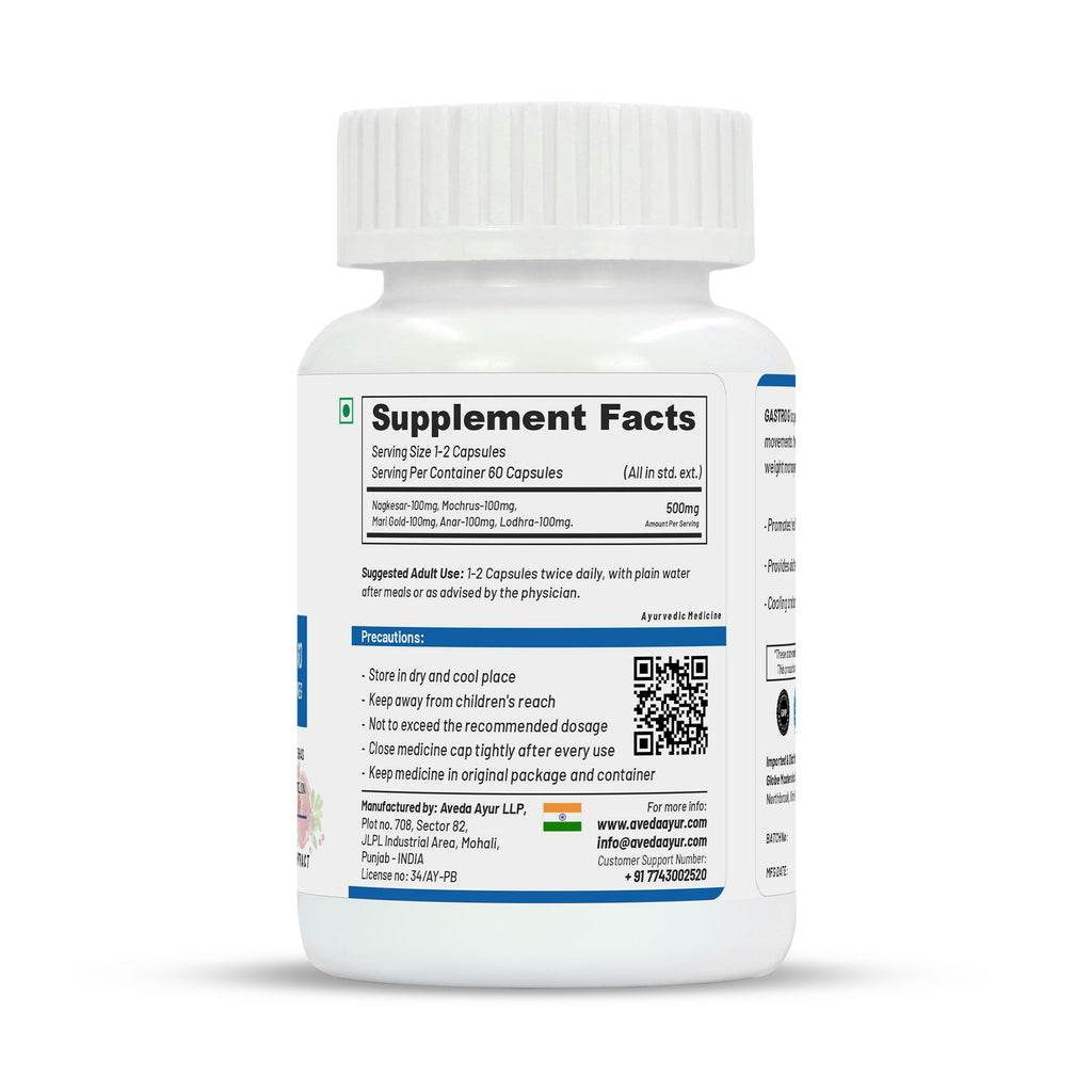 Life Aveda Premium Gastro G Capsules | Grocsy