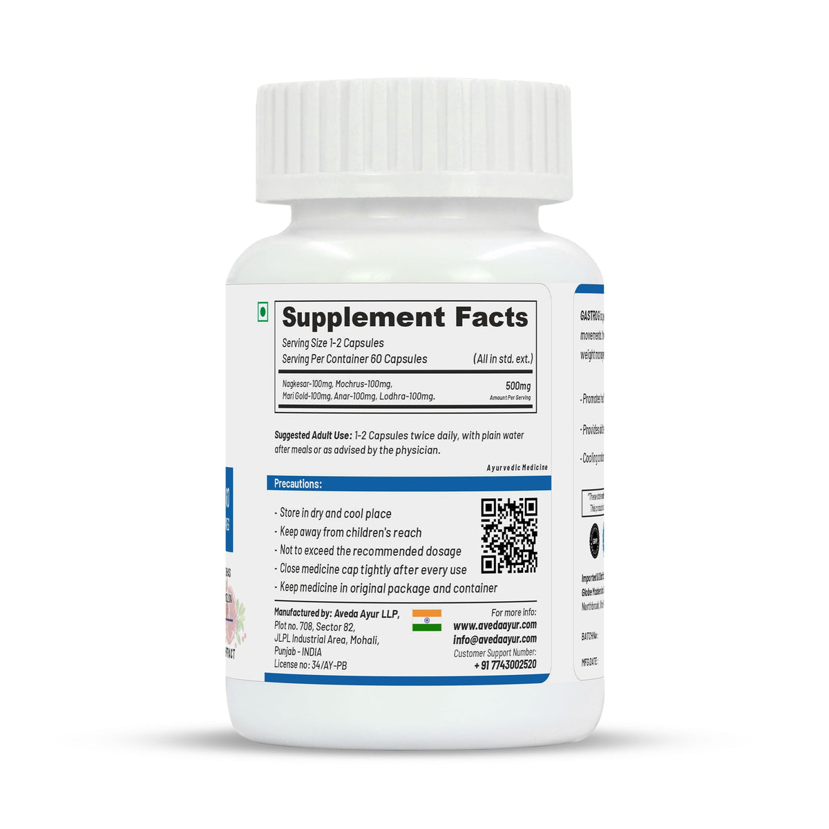 Life Aveda Premium Gastro G Capsules | Grocsy