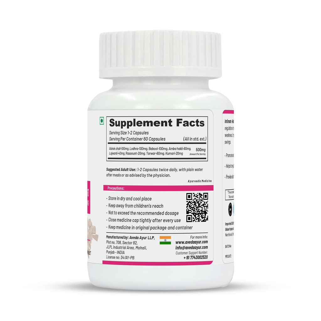 Life Aveda Premium Intimate Health Capsules | Grocsy