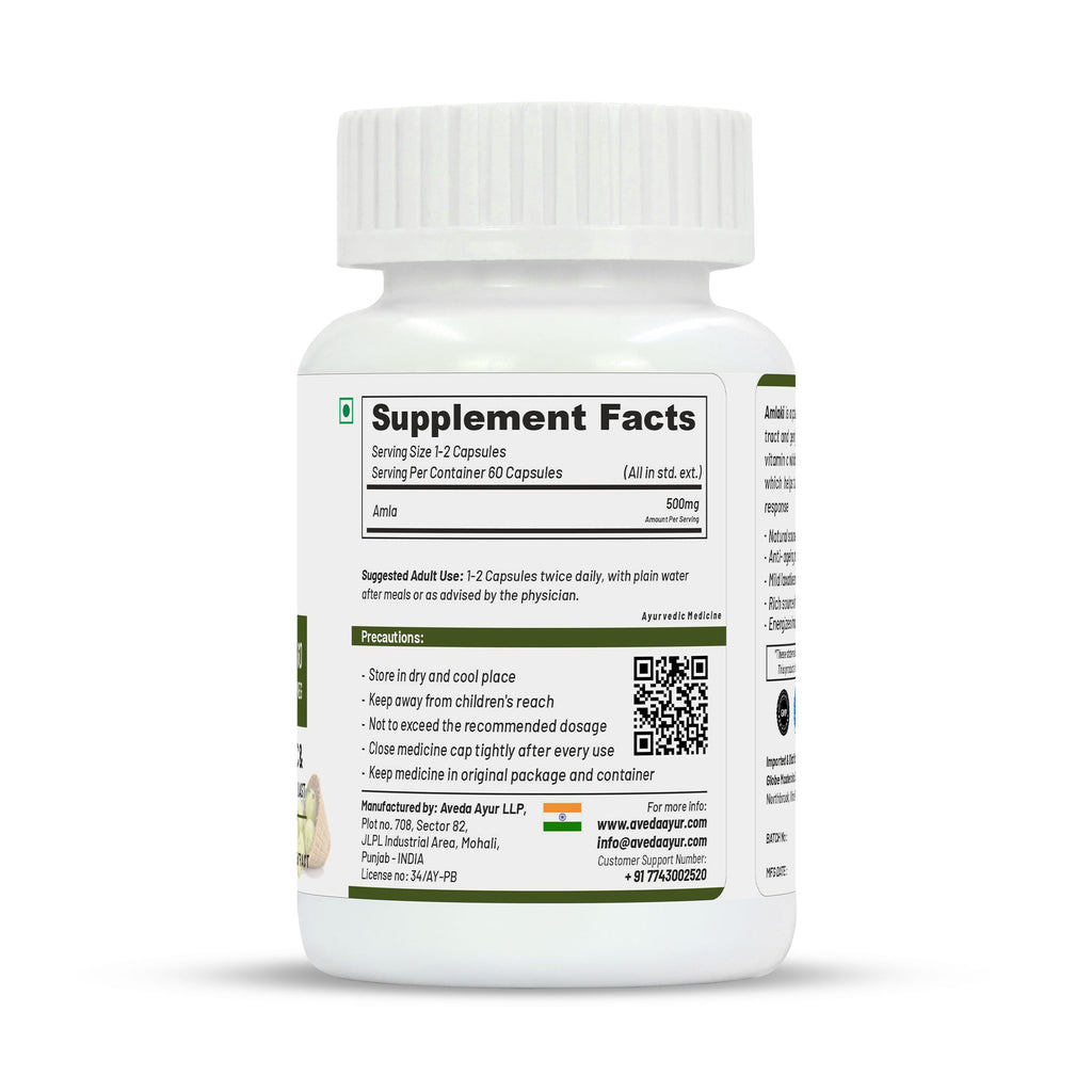 Life Aveda Premium Amlaki Capsules | Grocsy