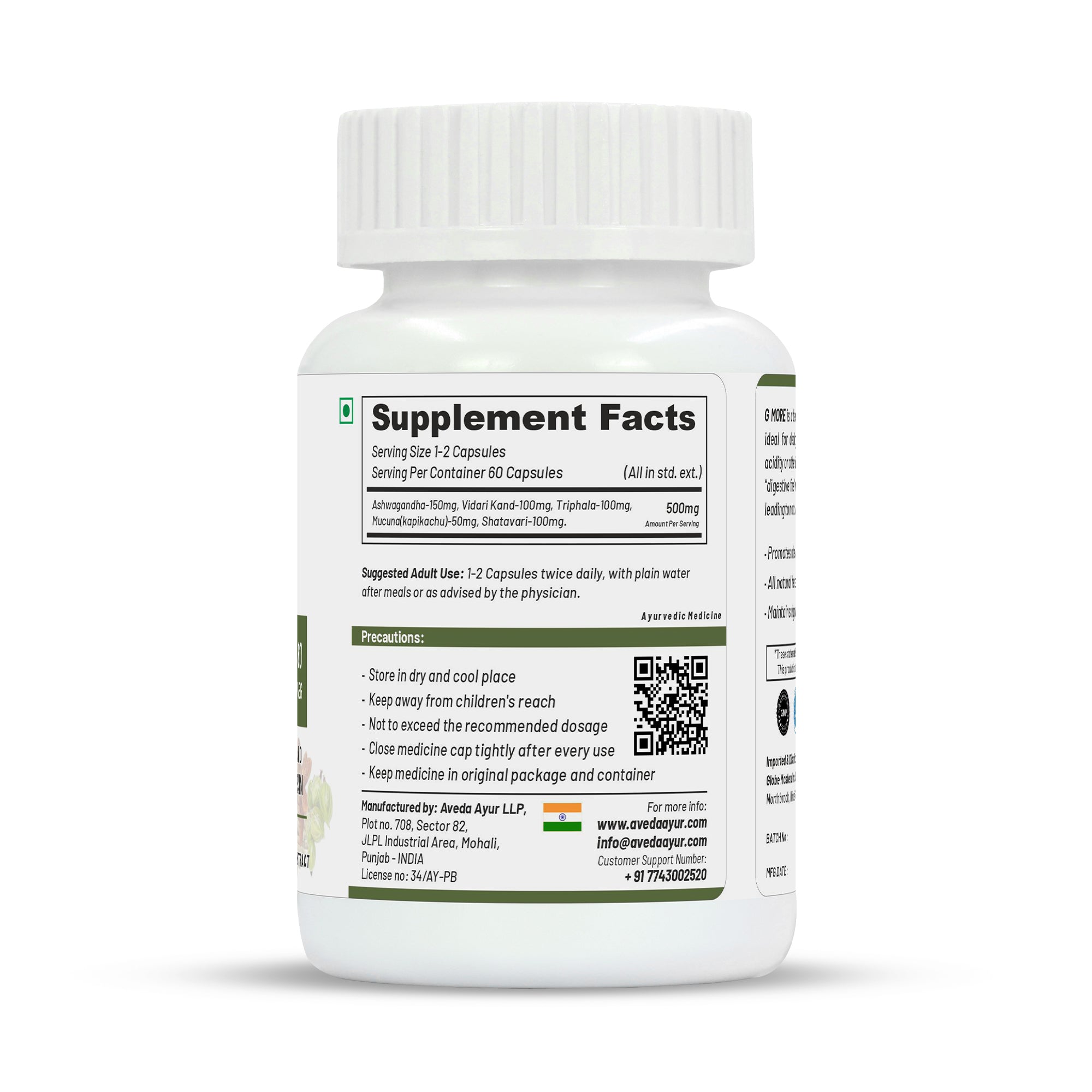 Life Aveda Premium G More Capsules | Grocsy
