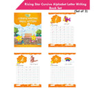 Rising Star Cursive Alphabet Capital & Small Letter Writing Practice Books Set For Kids| Set of 3| Ages 3-7 Years | Grocsy