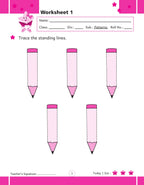 Rising Star Preschool Fun Learning Worksheets And Assessment Books Set of 3 Ages 3-6 Years |Printable Worksheets for Kindergarten| | Grocsy