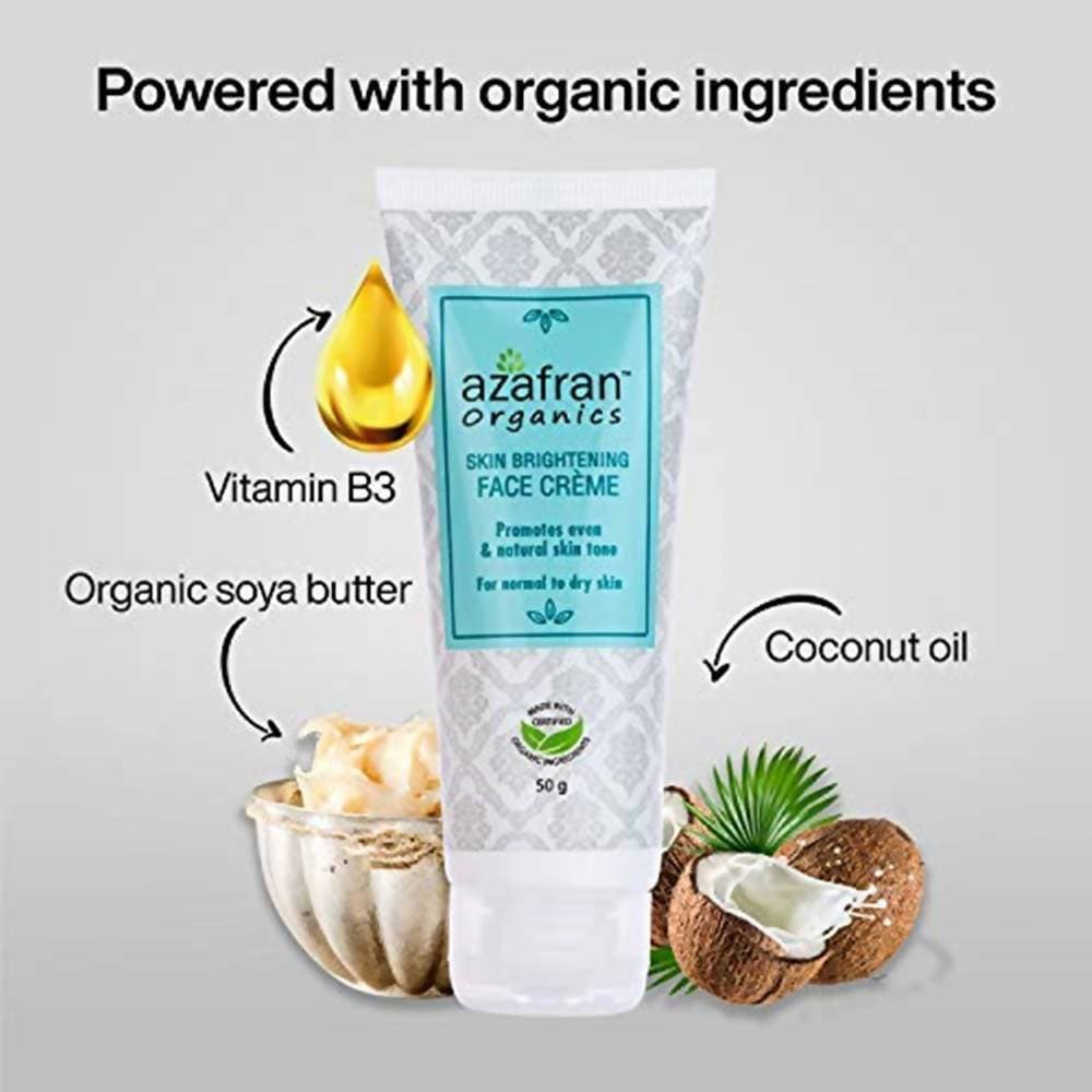 Azafran Organics Skin Brightening Face Cream | Grocsy