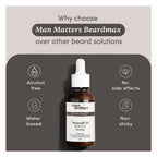 Man Matters Beardmax Growth Serum, Minoxidil 5% | Grocsy