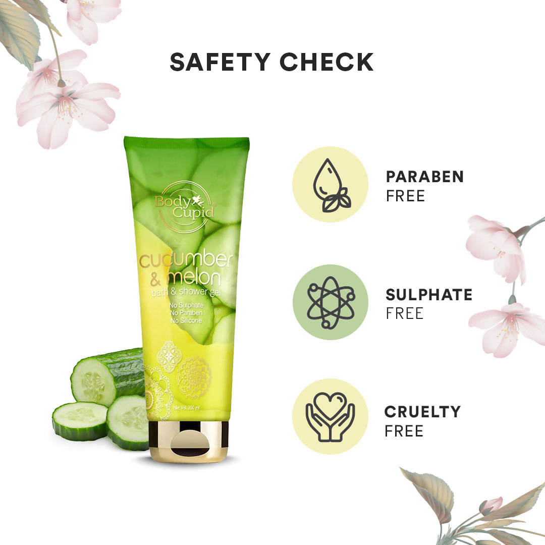 Body Cupid Cucumber and Melon Bath & Shower Gel | Grocsy