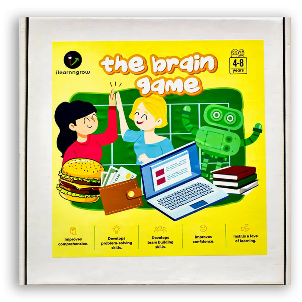 iLearnngrow Kid's Brain Board Game to Improve Memory and Observation Skills for Age 5 - 10 Years | Grocsy