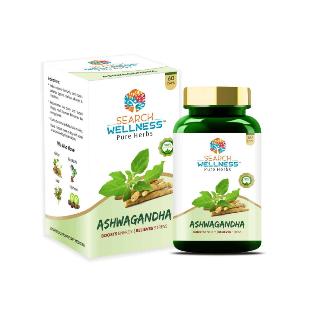 Search Wellness Ashwagandha Capsules | Grocsy