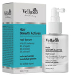 Vellasio Hair Growth Serum Actives - 3% Redensyl, 4% Anagain, 3% Procaoil, 2% Baicapil | Grocsy