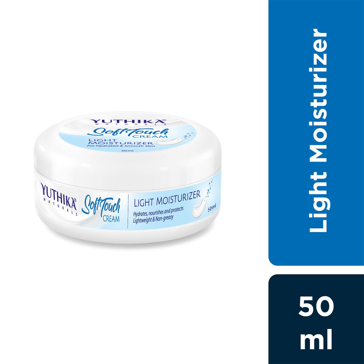 Yuthika Naturals Soft Touch Light Moisturizer Cream | Grocsy