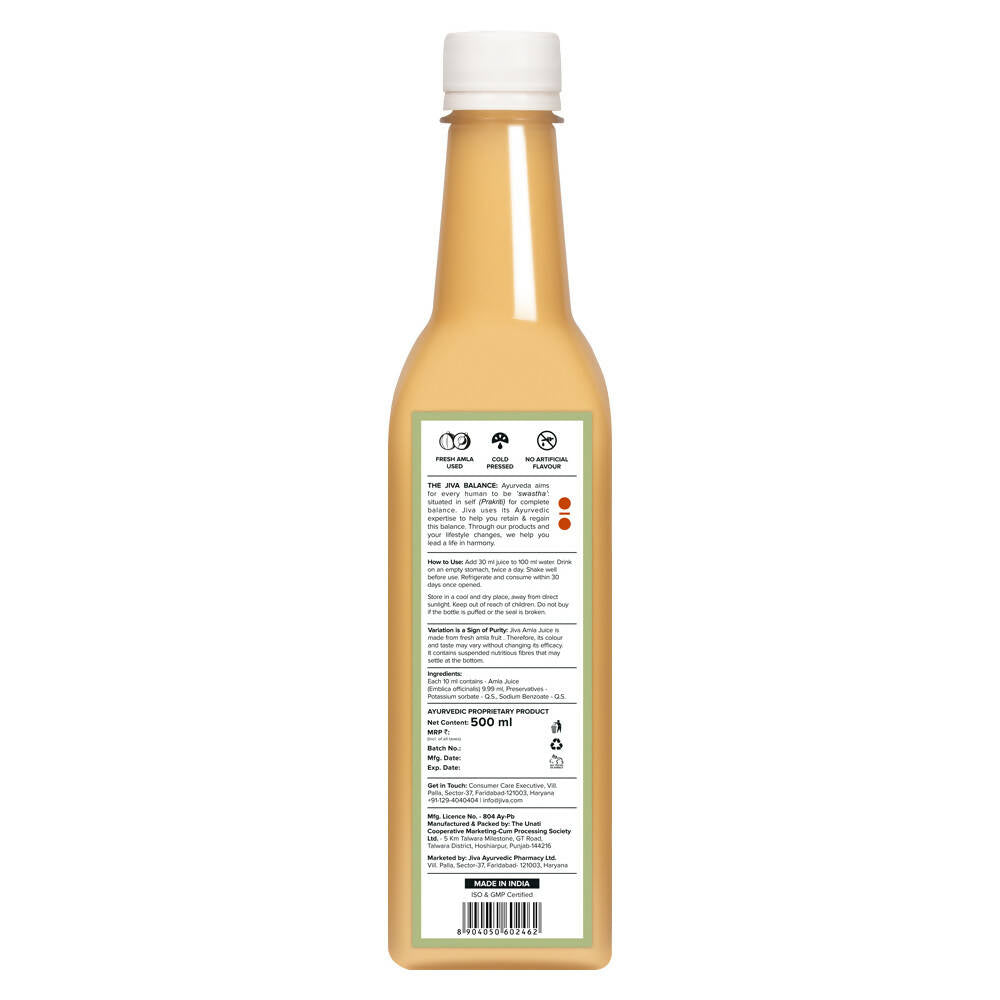 Jiva Ayurveda Amla Juice | Grocsy