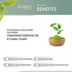Pores Be Pure Matcha Green Tea Clay Face Mask With Green Tea | Grocsy