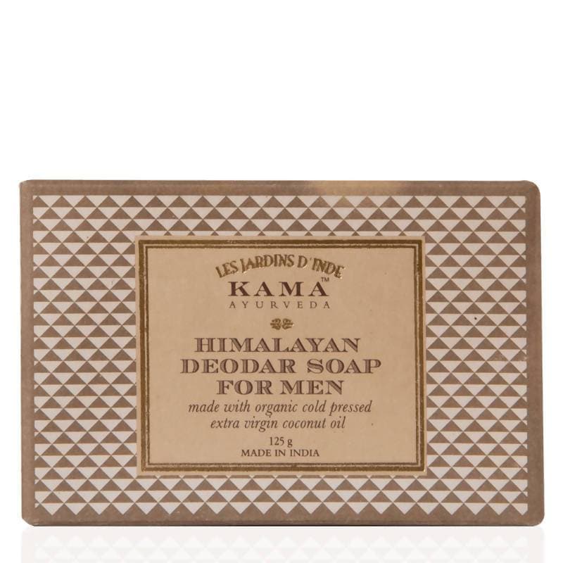 Kama Ayurveda Himalayan Deodar Soap For Men 125gm | Grocsy