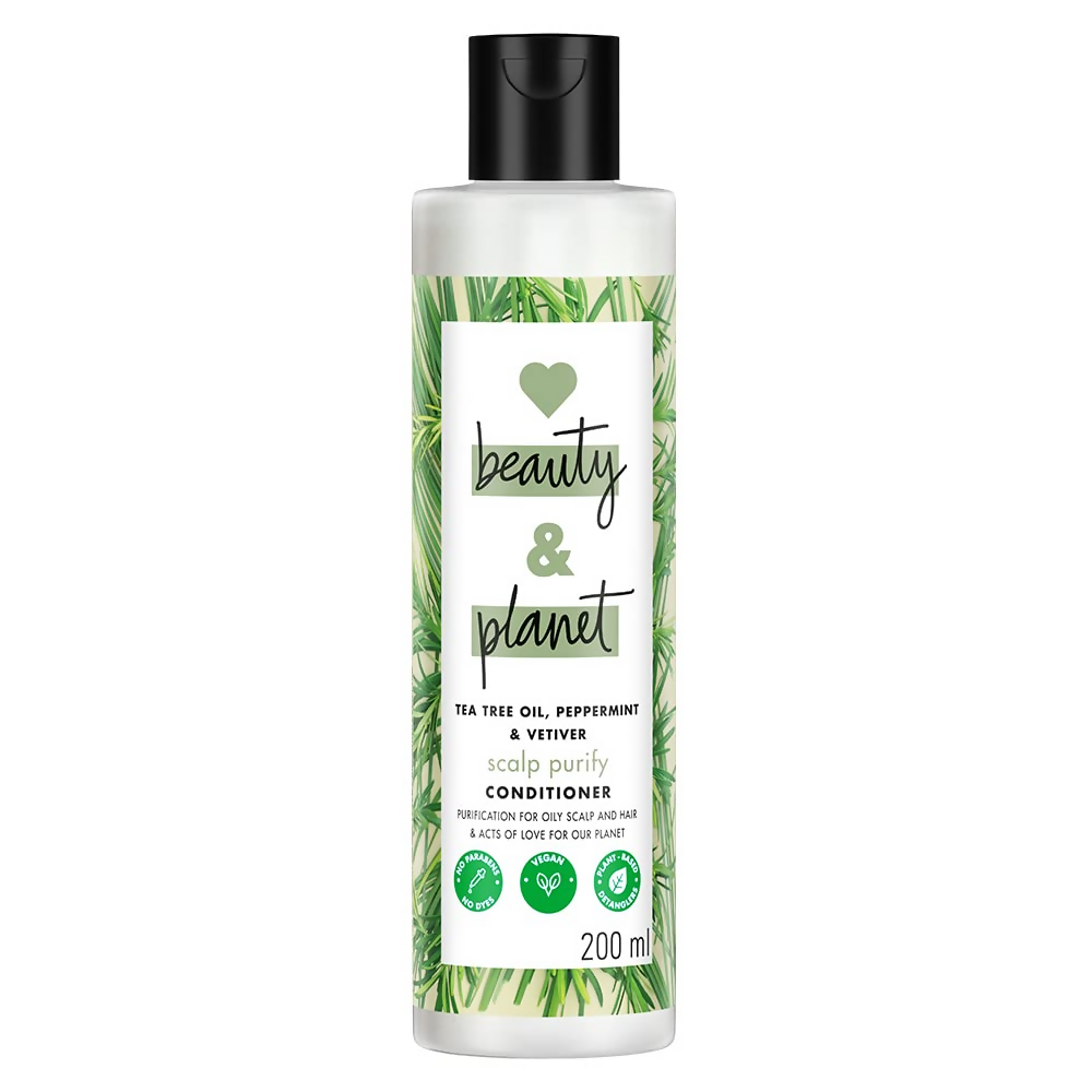 Love Beauty And Planet Tea Tree, Peppermint & Vetiver Conditioner | Grocsy