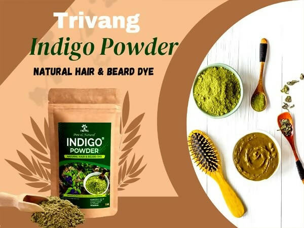 Trivang Pure & Natural Indigo Powder | Grocsy