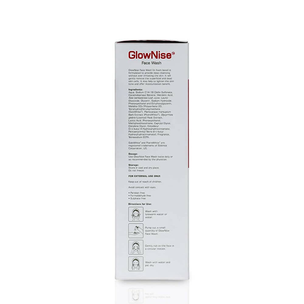 Brinton GlowNise Deep Cleansing Foam Face Wash,For Oily and Acne Prone Skin, Skin Friendly | Grocsy
