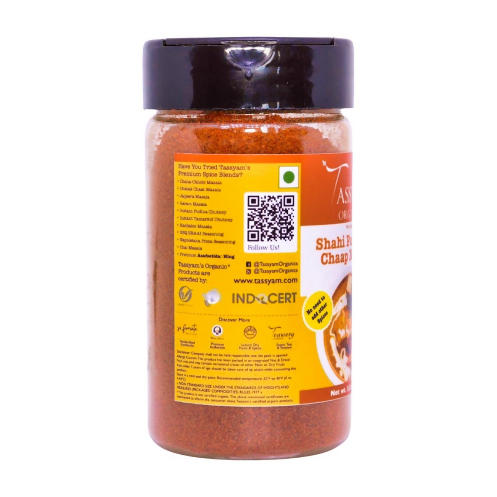 Tassyam Organics Shahi Paneer & Chaap Masala | Grocsy