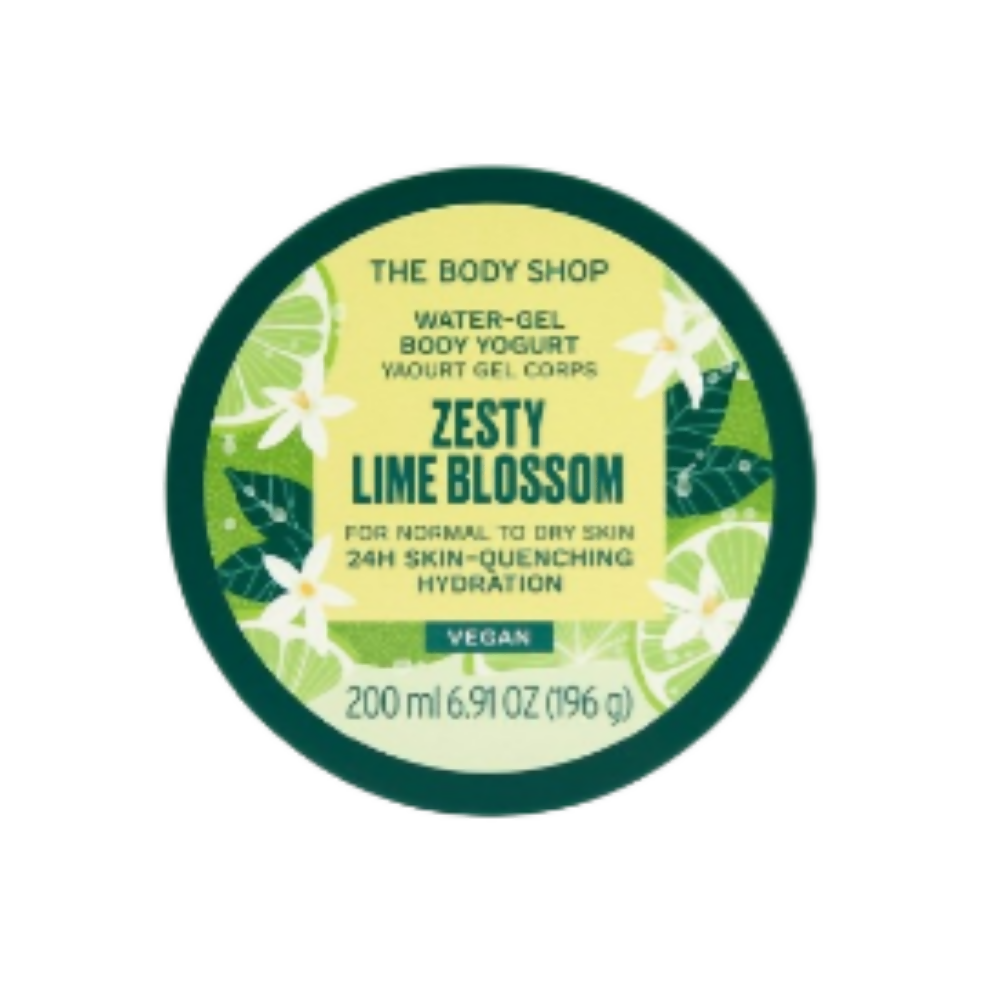 The Body Shop Zesty Lime Blossom Water-Gel Body Yogurt | Grocsy