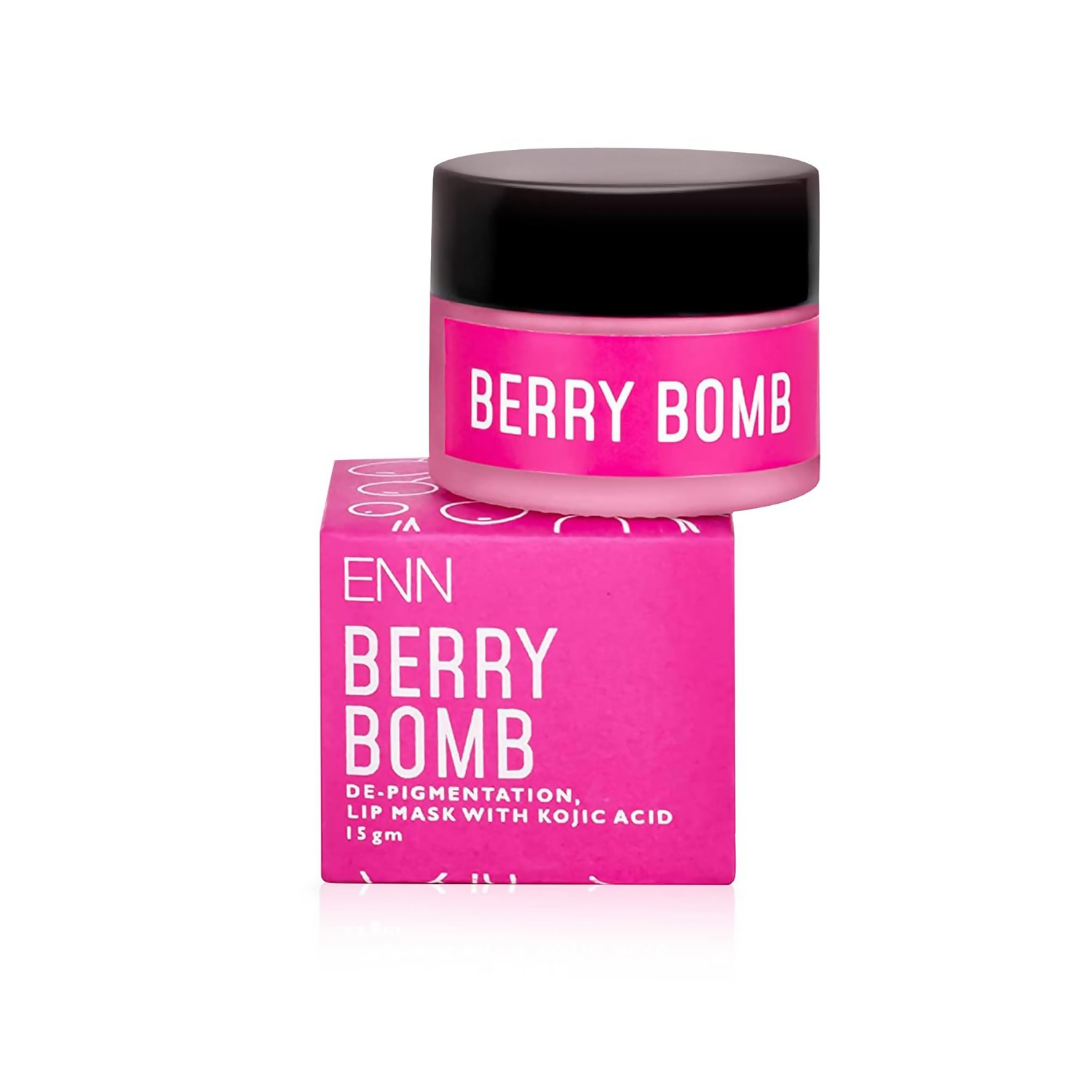 Enn Berry Bomb Tinted Lip Mask For Intense Hydration With Natural Berries Extract & Hyaluronic Acid | Grocsy
