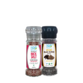 Nature Land Organics Himalayan Pink Rock Salt + Organic Black pepper | Grocsy