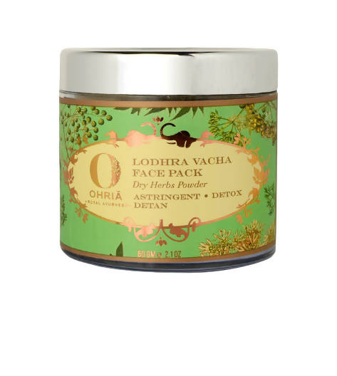 Ohria Ayurveda Lodhra Vacha Face Pack | Grocsy