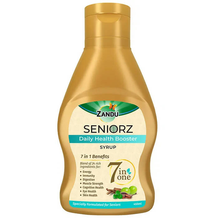 Zandu Seniorz Daily Health Booster Syrup | Grocsy