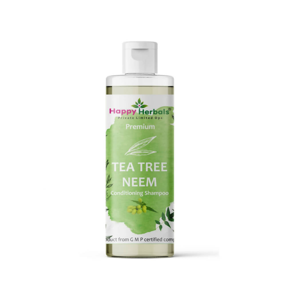 Happy Herbals Tea Tree Neem Conditioning Shampoo | Grocsy