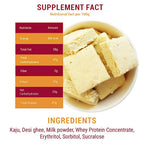NutroActive Desi Ghee Keto Kaju Barfi | Grocsy