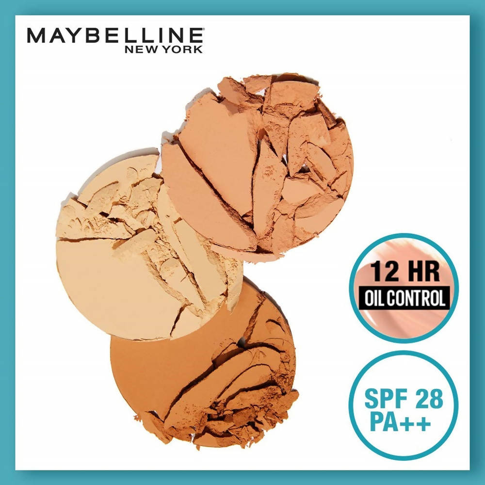 Maybelline New York Fit Me 12Hr Oil Control Compact, 330 Toffee (8 Gm) | Grocsy