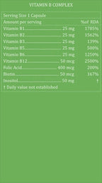 Purayati Vitamin B Complex Capsules | Grocsy