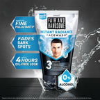 Fair and Handsome Instant Radiance Face Wash Pro-Peptide, Instant Radiance, Washes of Fine Pollutants | Grocsy