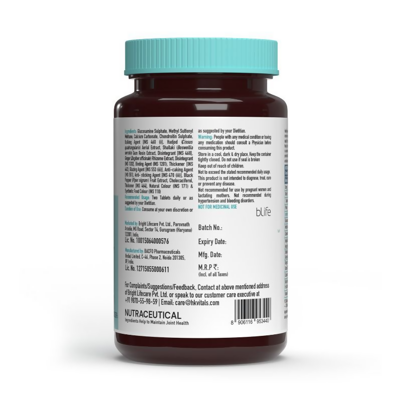 HK Vitals Healthy Joints Tablets | Grocsy
