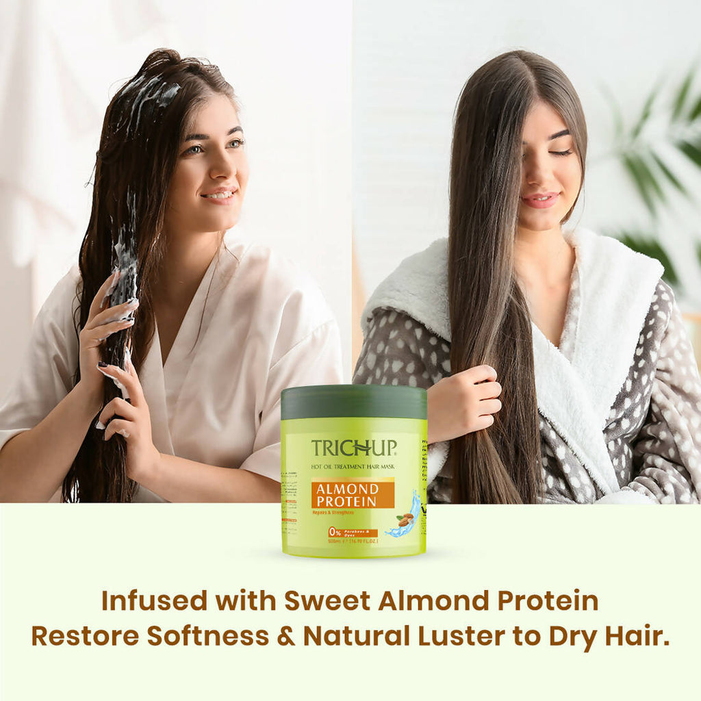 Vasu Healthcare Trichup Almond Protein Hair Mask | Grocsy