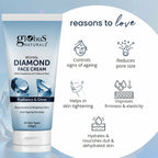 Globus Naturals Revival Diamond Face Cream, Suitable For All Skin Types | Grocsy