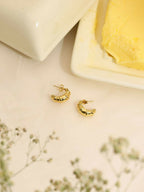 Half Moon Studs - Ruby Raang | Grocsy