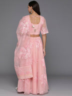 Ahalyaa women's wear Traditional wear lehenga choli - Pink | Grocsy