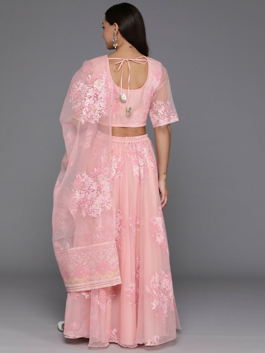 Ahalyaa women's wear Traditional wear lehenga choli - Pink | Grocsy
