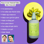 Natural Vibes Aloe Vera Gel | Grocsy