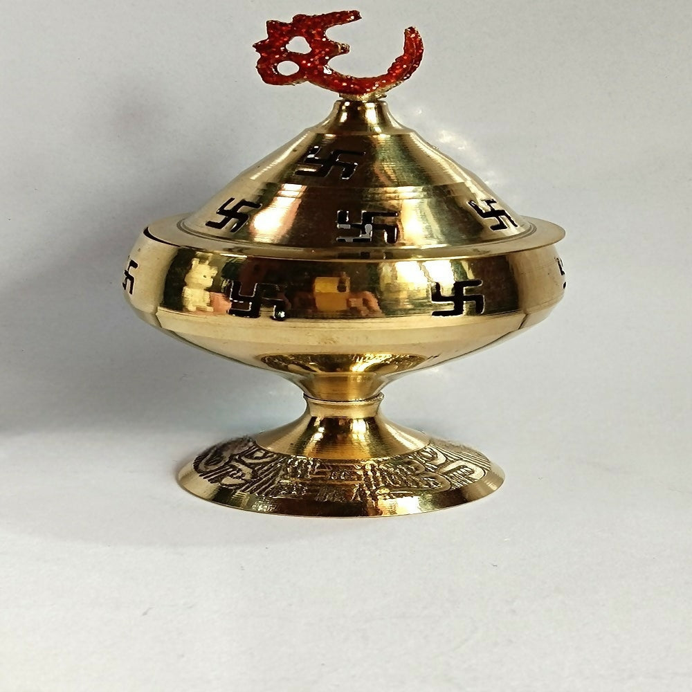 Brass Akhand Jyot Pradeep | Grocsy